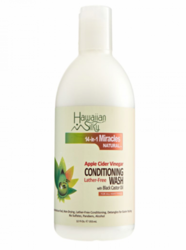 Hawaiian Silky Apple Cider Vinegar Conditioning Wash 12 oz