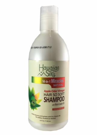 Hawaiian Silky Apple Cider Vinegar Hair So Soft Shampoo 12oz Hawaiian Silky Apple Cider Vinegar Hair So Soft Shampoo 12oz
