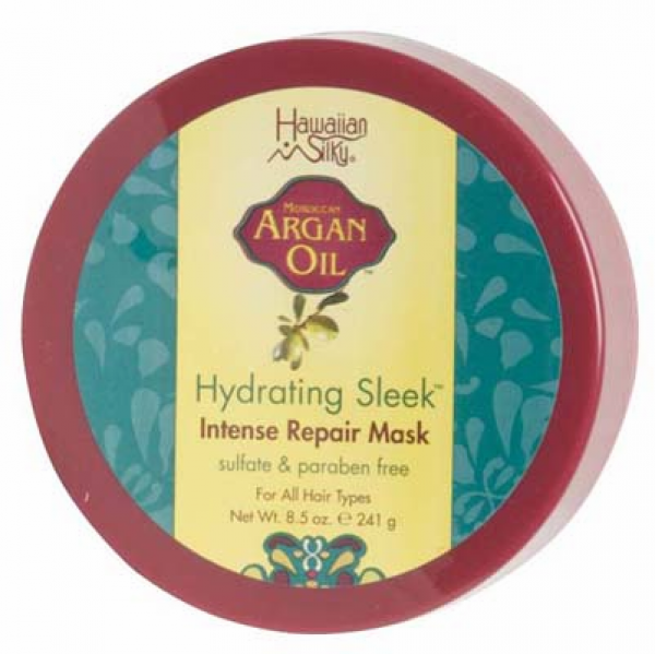 Hawaiian Silky Argan Oil Hydrating Sleek Intense Repair Mask 8.5oz