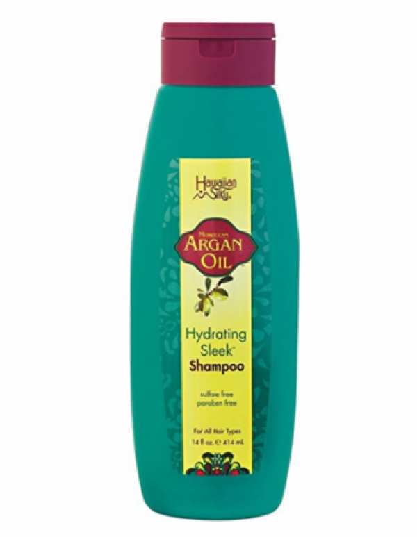 Hawaiian Silky Argan Oil Hydrating Sleek Shampoo 14oz