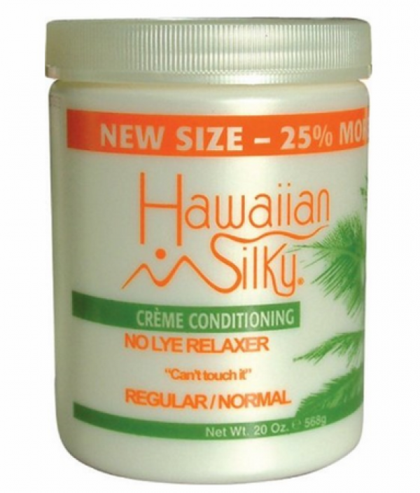 Hawaiian Silky Creme Conditioning No Lye Relaxer Regular 20oz