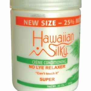 Hawaiian Silky Creme Conditioning No Lye Relaxer Super 20oz