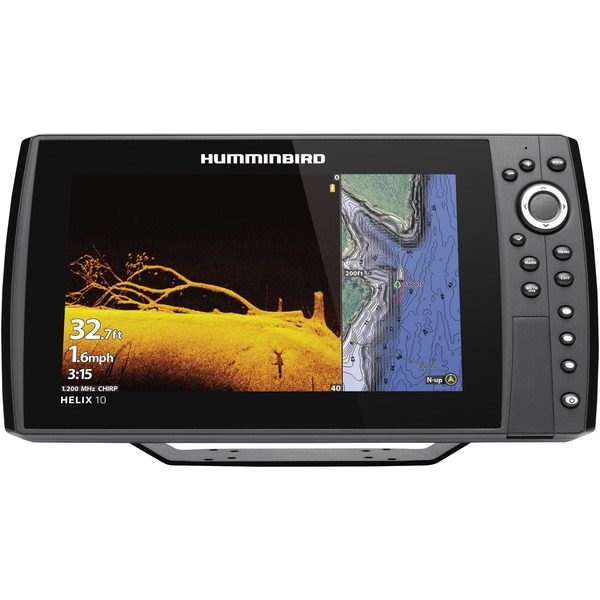 Humminbird 410880-1CHO HELIX 10 CHIRP MEGA DI+ GPS G3N CHO Fishfinder with Bluetooth & Ethernet