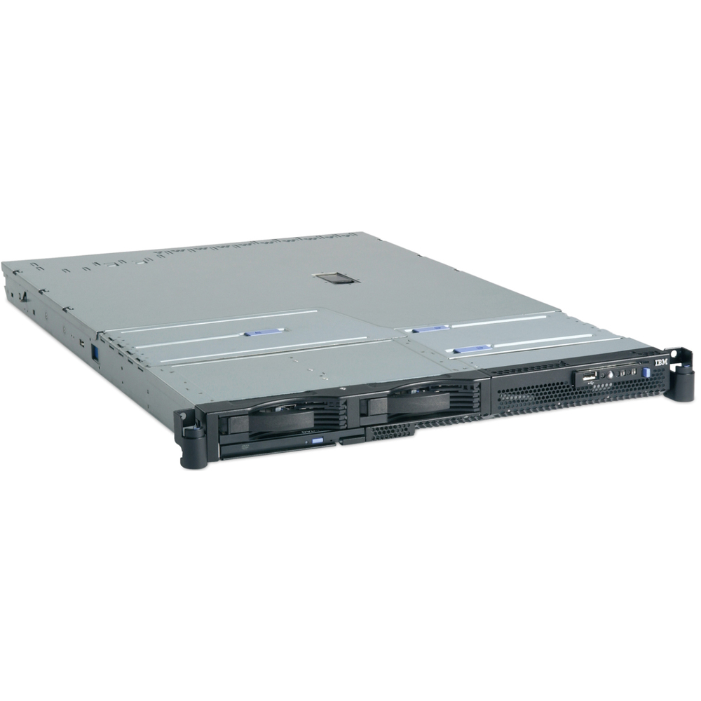 IBM eServer xSeries 336 Rack Server - 1 x Xeon - 512 MB RAM HDD SSD - Ultra320 SCSI Controller - 2 Processor Support - 16 GB RAM Support - 1 IBM eServer xSeries 336 Rack Server - 1 x Xeon - 512 MB RAM HDD SSD - Ultra320 SCSI Controller - 2 Processor Support - 16 GB RAM Support - 1
