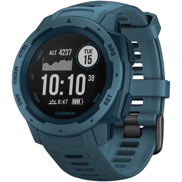 Garmin 010-02064-04 Instinct GPS Watch (Lakeside Blue) Garmin 010-02064-04 Instinct GPS Watch (Lakeside Blue)