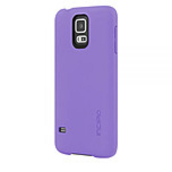 Incipio Feather Case for Samsung Galaxy S5 - Purple - SA-527-PUR - Ultra Thin - Snap-On - Plextonium