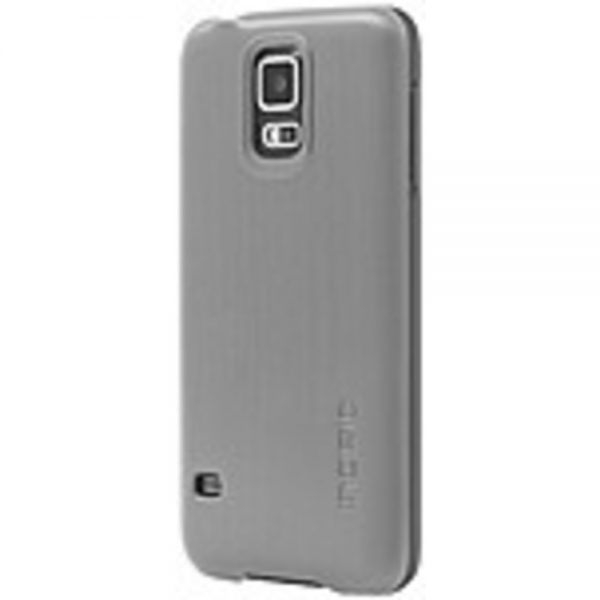Incipio Feather SHINE Case for Samsung Galaxy S5 - Silver - SA-529-SLVR - Ultra Thin - Aluminum Finish - Plextonium