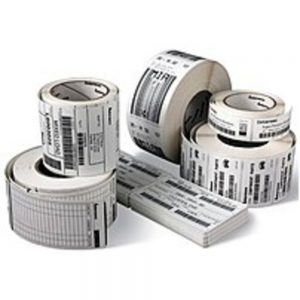 Intermec E03471 4-Roll Duratran II Paper Label Tag with a Sensor Mark - 4.125 x 9.5 inches - White