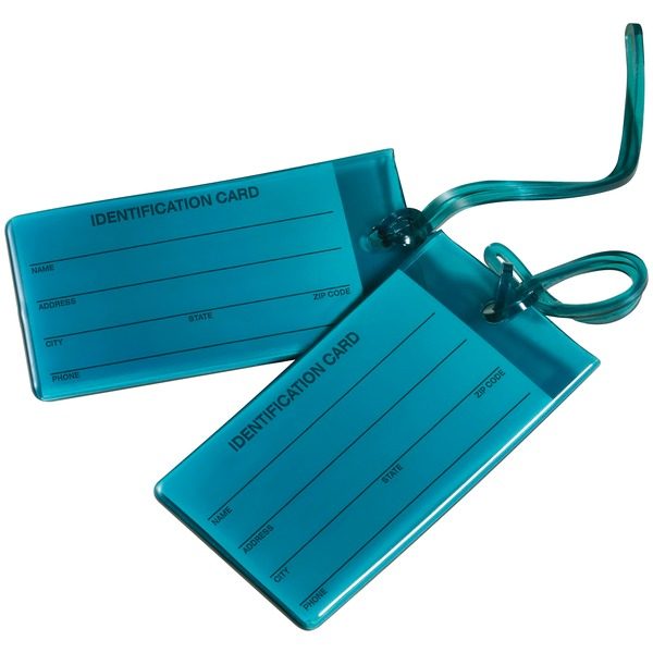 Travel Smart TS03TEAL6 Jelly Luggage Tags