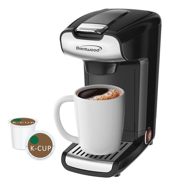 Brentwood Appliances TS-110BK Single Serve Coffee Maker for K-Cup