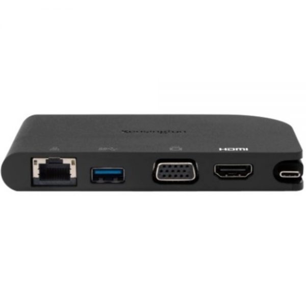 Kensington SD1500 USB-C Mobile Dock - for Notebook/Tablet PC - Thunderbolt 3 - Network (RJ-45) - HDMI - VGA - DisplayPort - Thunderbolt - Wired