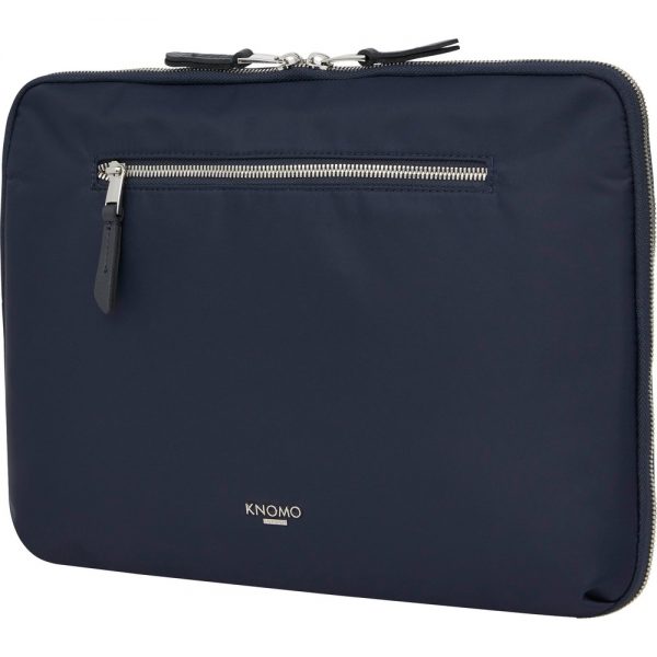 Knomo Mayfair Carrying Case for 13 Notebook - Dark Navy - Water Resistant - Nylon