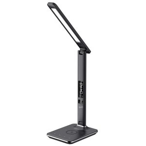 Supersonic SC-6050QI LED Desk Lamp with Qi Wireless Charger