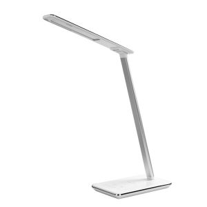 Supersonic SC-6040QI- White LED Desk Lamp with Qi Charger (White)