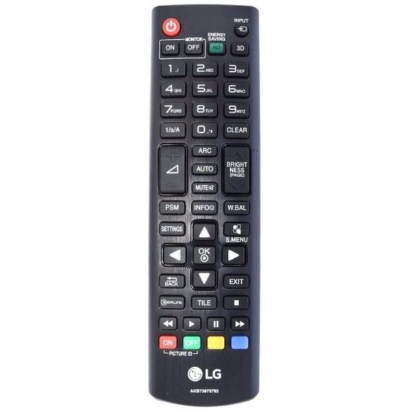 LG AKB73975762 Replacement Remote for 22SM3B-B TV - Battery Required