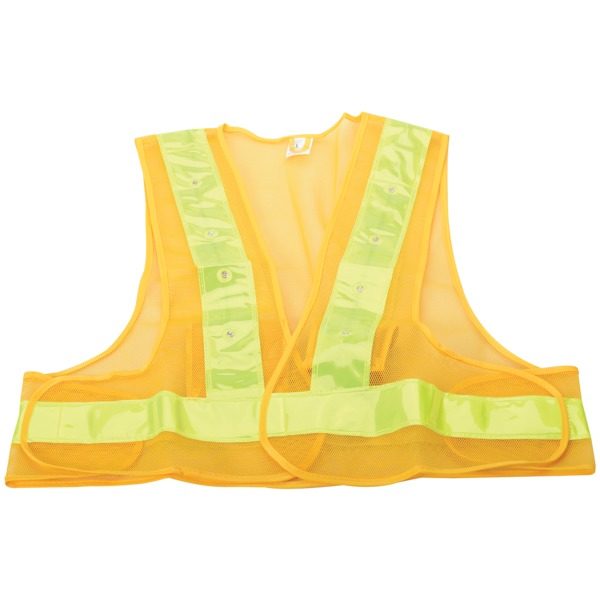 MAXSA Innovations 20029 Reflective Safety Vest with 16 LEDs (Medium)