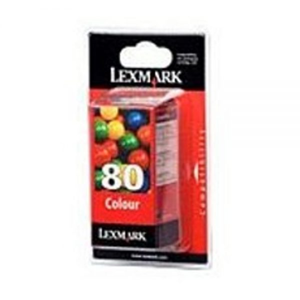 Lexmark 12A1980 No. 80 Standard Yield Color Print Cartridge for 3200