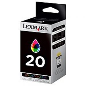 Lexmark 15M0120 No. 20 Standard Yield High Resolution Ink Cartridge for Z715