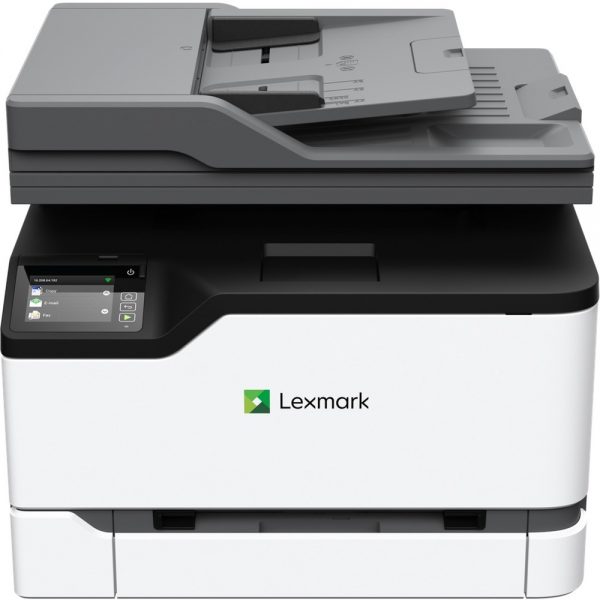 Lexmark MC3326adwe Laser Multifunction Printer - Color - Copier/Fax/Printer/Scanner - 26 ppm Mono/26 ppm Color Print - 600 dpi Print - Automatic Duplex Print - Wireless LAN