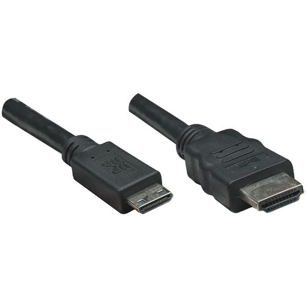Manhattan 304955 High-Speed Mini HDMI to HDMI A Cable