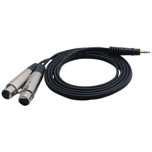 Pyle Pro PCBL38FT6 12-Gauge 3.5mm Male to Dual XLR Female Cable