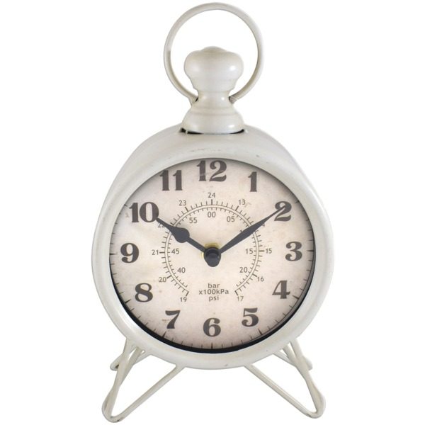 Westclox 91118 Metal Table Clock