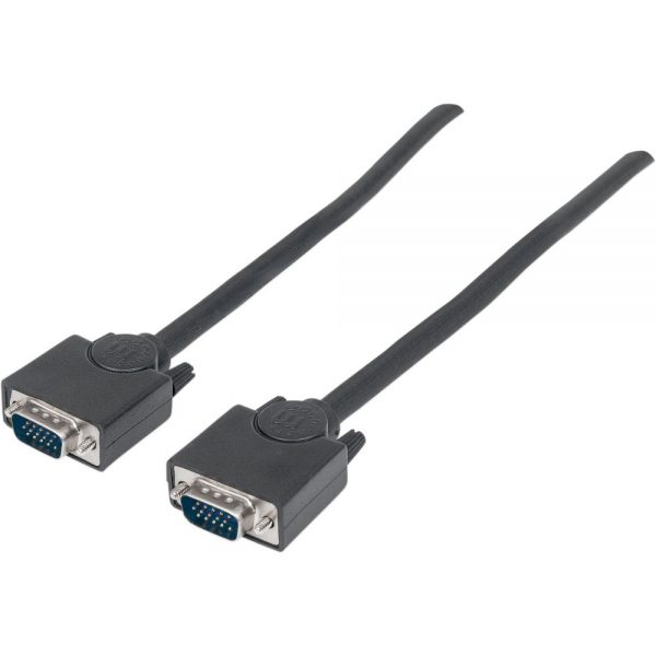 Manhattan SVGA HD15 Male to HD15 Male Monitor Cable