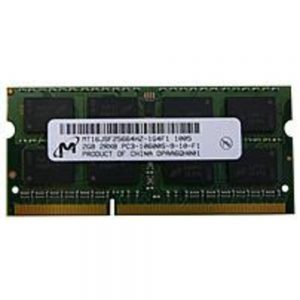 Micron MT16JSF25664HZ-1G4F1 Memory Module - 2 GB DDR3 - PC-10600 - 204-Pin SODIMM - CL9 - Non-ECC