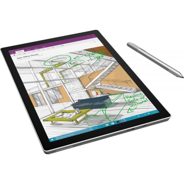 Microsoft Surface Pro 4 Tablet - 12.3 - 16 GB RAM - 512 GB SSD - Windows 10 Pro - Silver - Intel Core i5 i5-6300U Dual-core (2 Core) 2.40 GHz - microSD Supported - 5 Megapixel Front Camera - 8 Megapixel Rear Camera