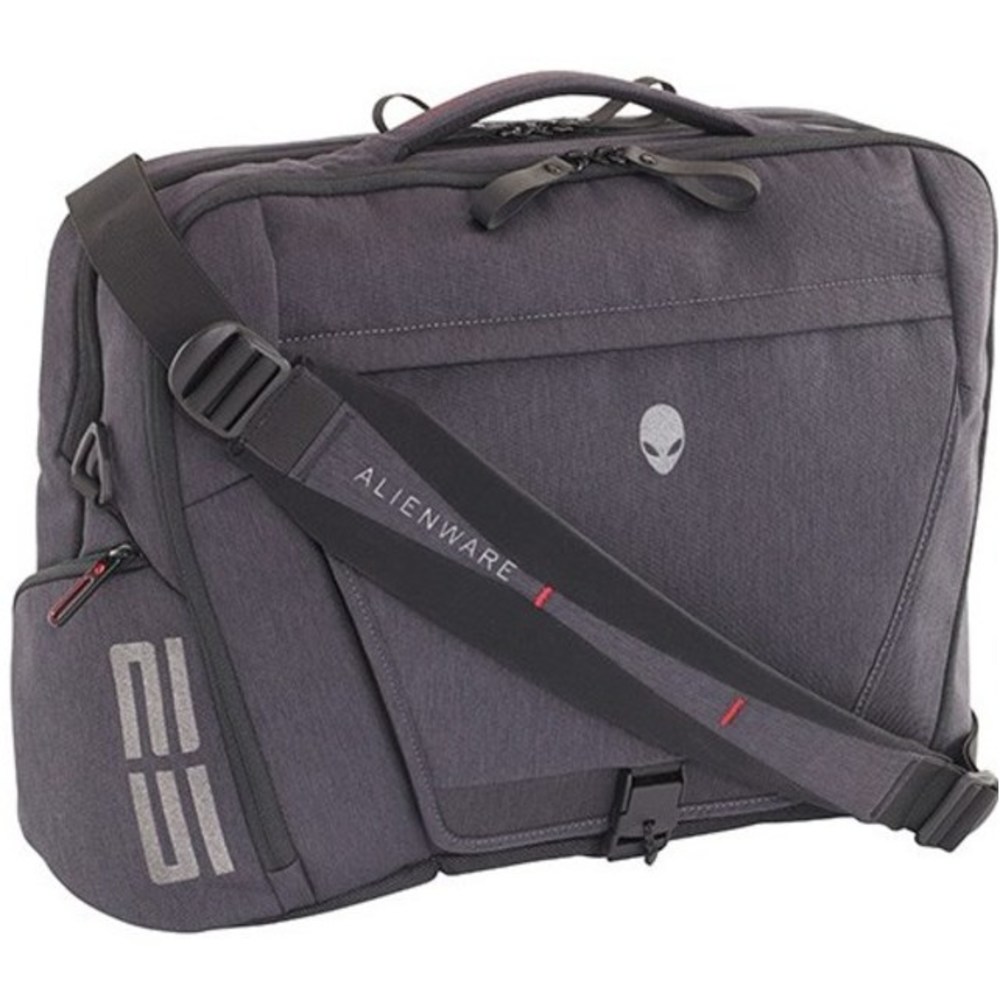 Mobile Edge Area-51m Alienware AWA51GB17 Messenger Bag for 17.3-inch Notebook - Dark Gray Mobile Edge Area-51m Alienware AWA51GB17 Messenger Bag for 17.3-inch Notebook - Dark Gray