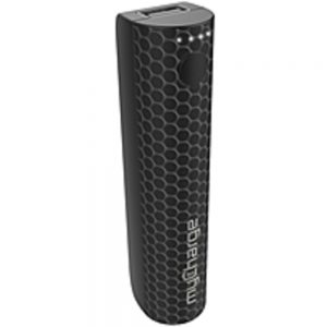 MyCharge SPU22KP-A 2200 mAh Rechargeable Style-Power Portable Charger - Black Dot