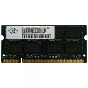 NANYA NT2GT64U8HD0BN Memory Module - 2 GB DDR2 SDRAM SODIMM - PC2-6400 - CL6 - Non-ECC