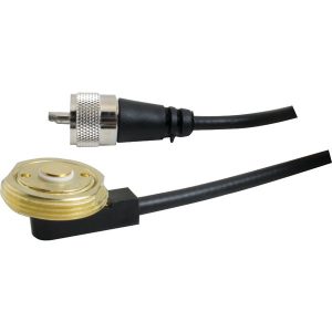 Browning BR1010 - UHF 3/4-Inch NMO Hole Mount with Preinstalled UHF Male PL-259 Connector