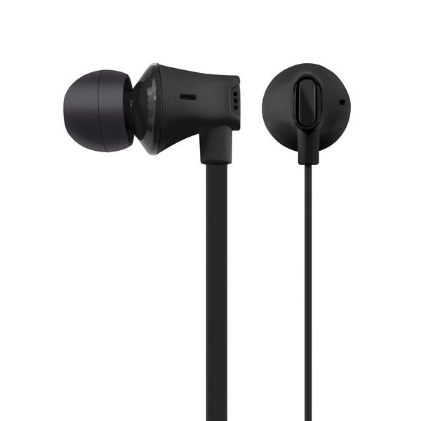 AT&T EBM03-BLK JIVE Noise Isolating Earbuds with In-line Microphone (Black)