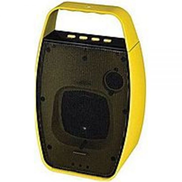 NXG Technology NX-WRLSM-YELLOW Wireless Bluetooth Speaker - Weather Resistant -Yellow