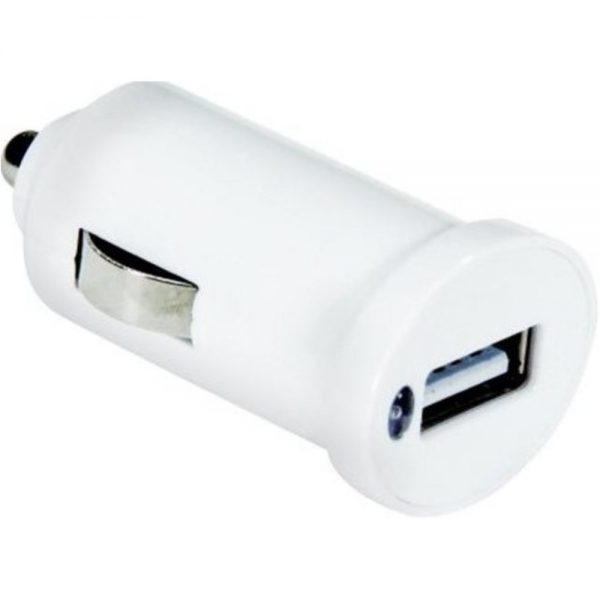 NXG Technology NXCHARGERCAR24A Compact USB Car Charger - 2.4 A - 12 Watts - White