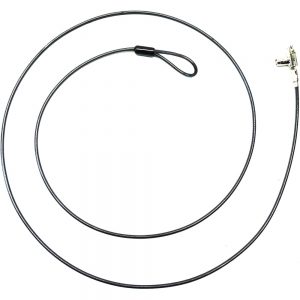 Noble Locks NS04T Scissor Lock with Barrel Key - Steel Cable