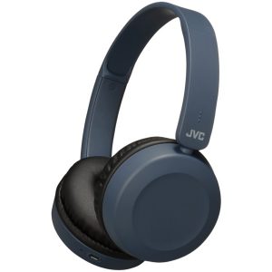 JVC HAS31BTA Foldable Bluetooth On-Ear Headphones (Slate Blue)