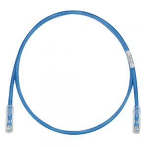 PANDUIT Cat.6 UTP Patch Cord - RJ-45 Male Network - RJ-45 Male Network - 15ft - Blue