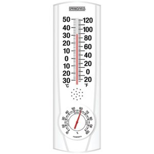 Springfield Precision 90116 Plainview I/O Thermometer & Hygrometer
