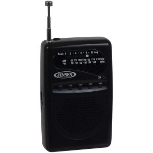 JENSEN MR-80 MR80 AM/FM Portable Pocket Radio