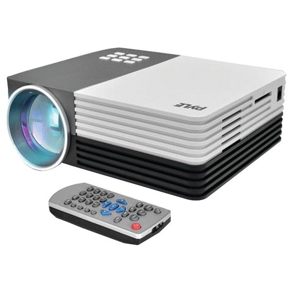Pyle Home PRJG65 1080p HD Digital Multimedia Projector with up to 120" Display