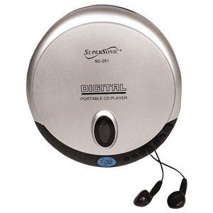 SUPERSONIC(R) SC-251 Personal CD Player