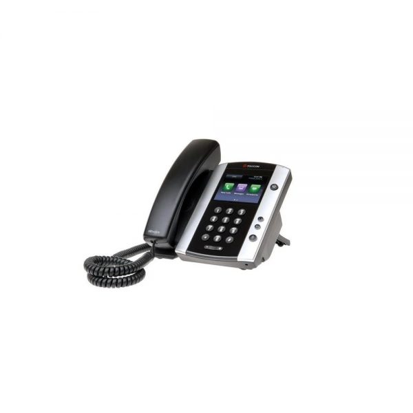 Polycom VVX 501 VoIP Skype Phone Black 2200-48500-019