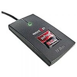 RF IDeas pcProx 82 Series RDR-6382AKU Indala 26bit Proximity Card Reader - USB