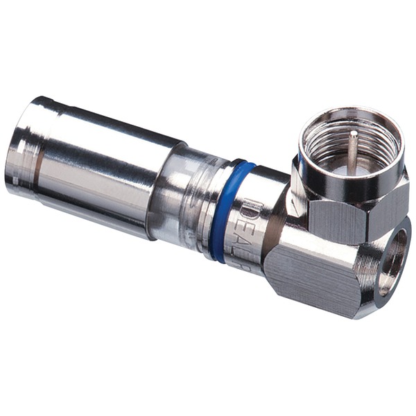 IDEAL 92-691 RG6 & RG6 InSITE RTQ Plenum Right-Angle F-Connector IDEAL 92-691 RG6 & RG6 InSITE RTQ Plenum Right-Angle F-Connector