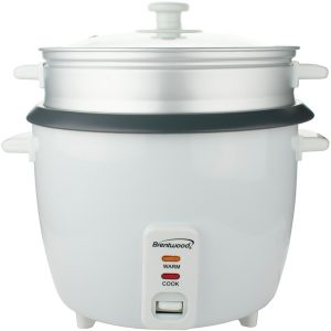 Brentwood Appliances TS-380S Rice Cooker with Steamer (10 Cups