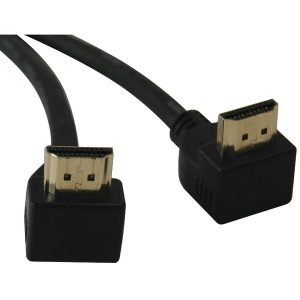 Tripp Lite P568-006-RA2 Ultra HD Right-Angle High-Speed HDMI Gold Cable