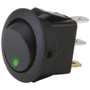 Install Bay IBRRSG On/off 20-Amp Round Rocker LED Switches without Leads