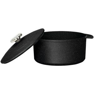 THE ROCK by Starfrit 060737-002-0000 THE ROCK by Starfrit 4-Quart Dutch Oven/Bakeware with Lid